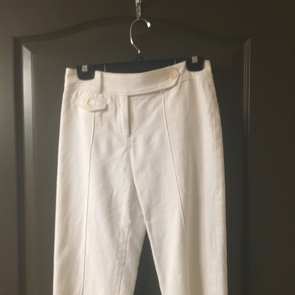 Ann Taylor Capris pants in cream - Picture 1 of 5